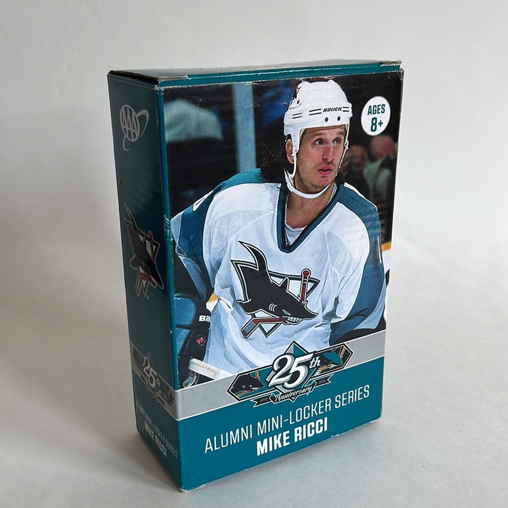Mike Ricci / Mini Locker Series / NHL / San Jose Sharks